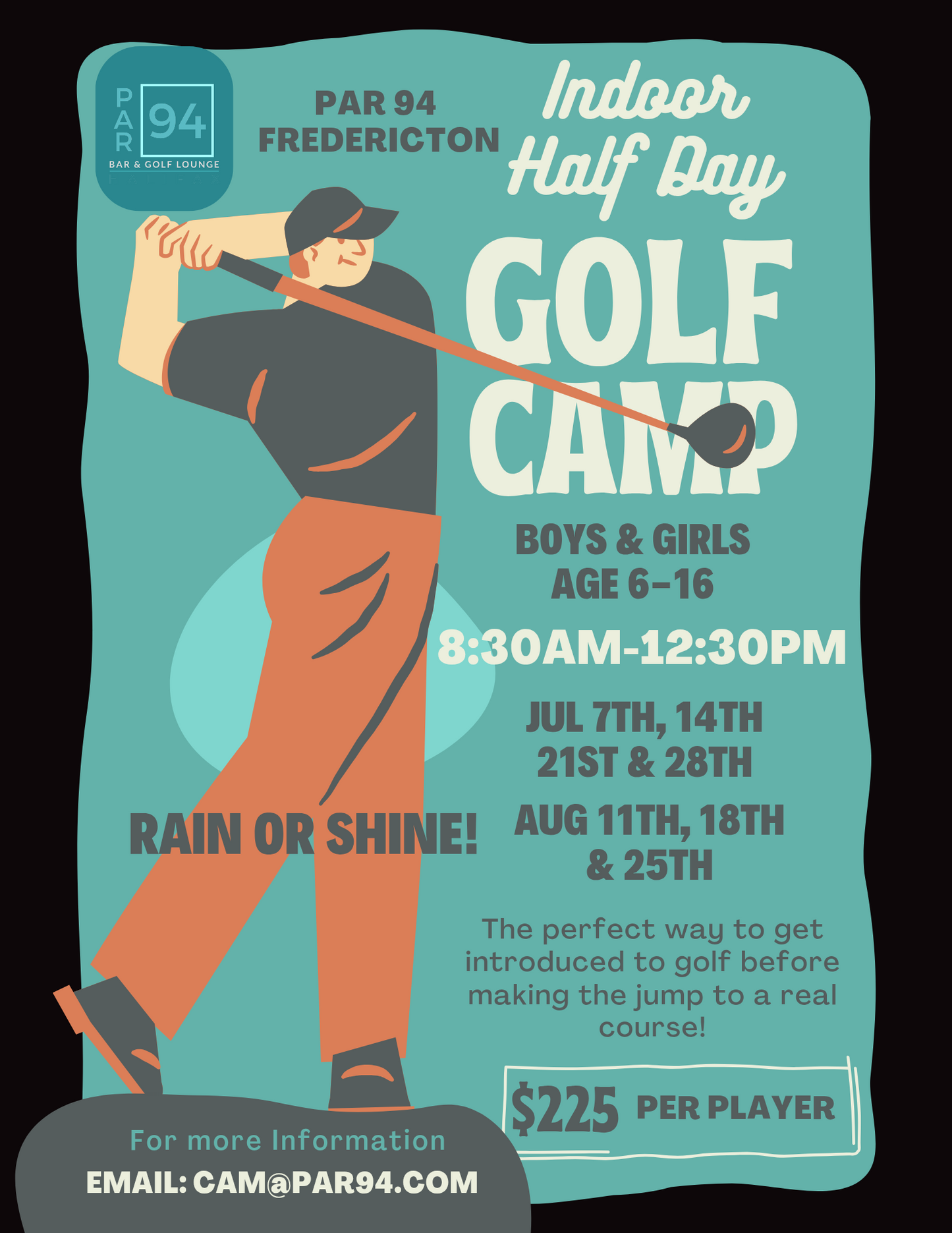 Half Day Summer Golf Camp 2025
