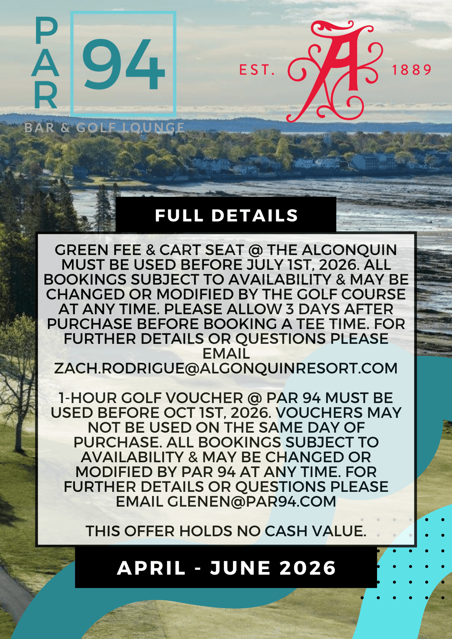 Spring Algonquin Promo